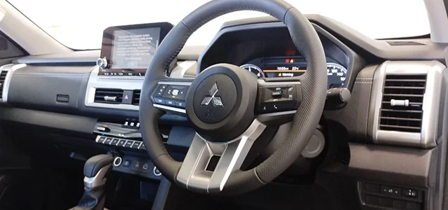 The All New-Gen Mitsubishi Triton Steering