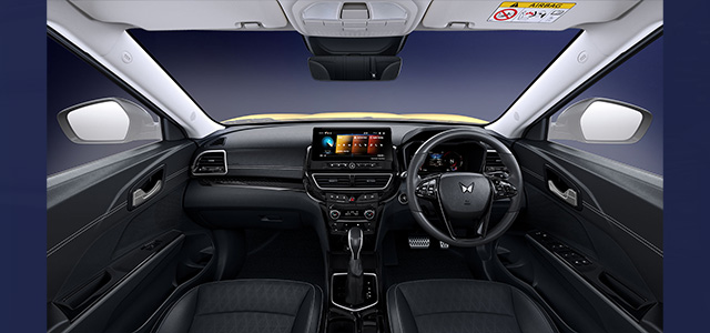 Mahindra XUV3XO Front Interior